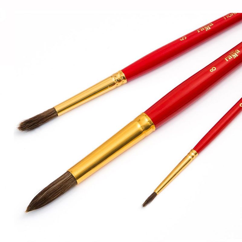 Набор кистей "Пони", блистер, 3 шт - 3