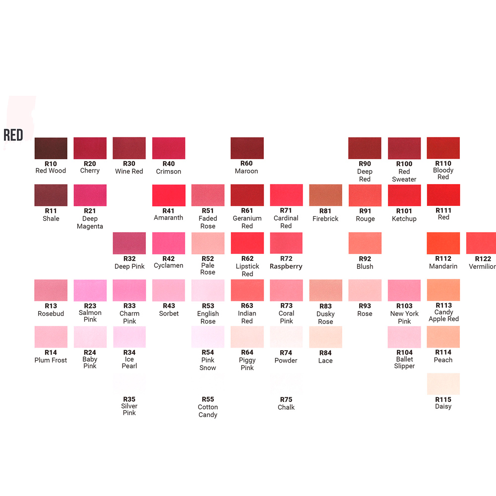 Маркер перманентный двусторонний "Sketchmarker Brush", R63 индийский красный - 2