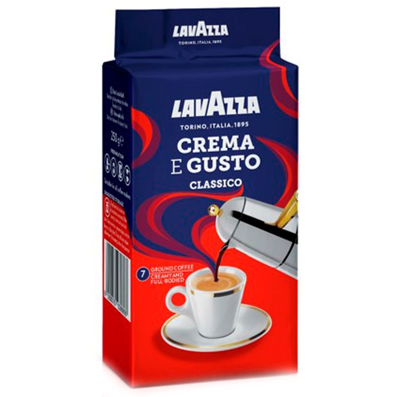 Кофе "Lavazza" Crema e Gusto, молотый