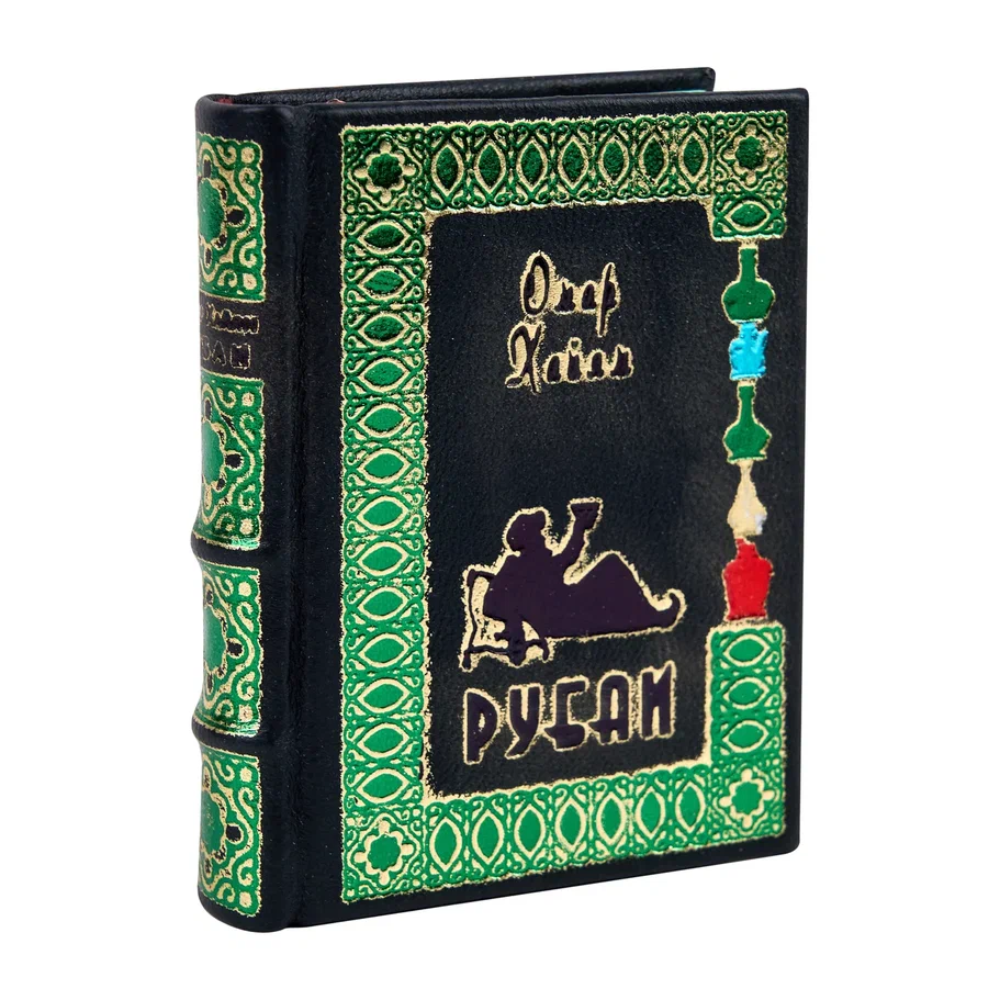 Книга-мини "Рубаи", Омар Хайям, натуральная кожа, 70х94 мм, ассорти - 2