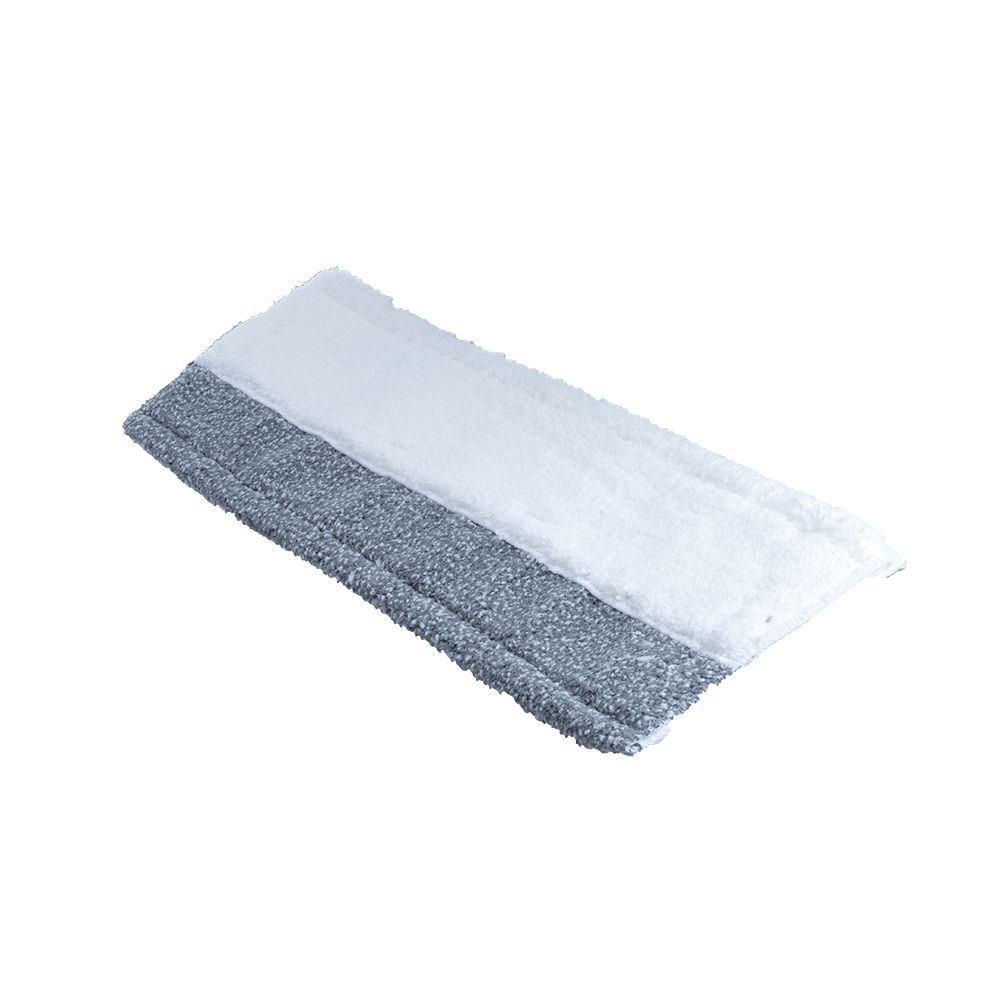 Насадка для плоской швабры комбинированная, микроволокно