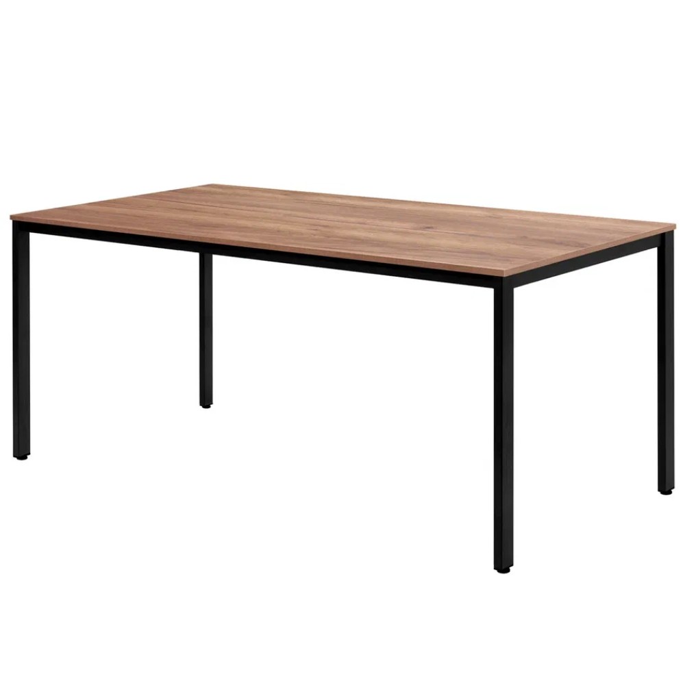 Стол Millwood Сеул, 1600х800 мм, металлокаркас черный