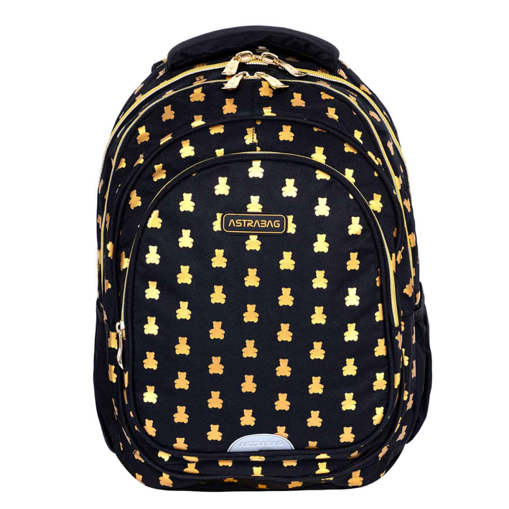 Рюкзак молодежный "Golden Teddy", черный 