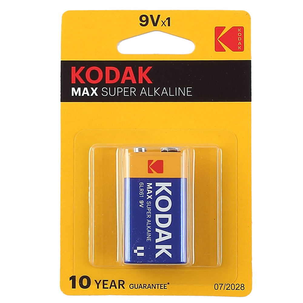 Батарейка алкалиновая Kodak Max крона 6LR61