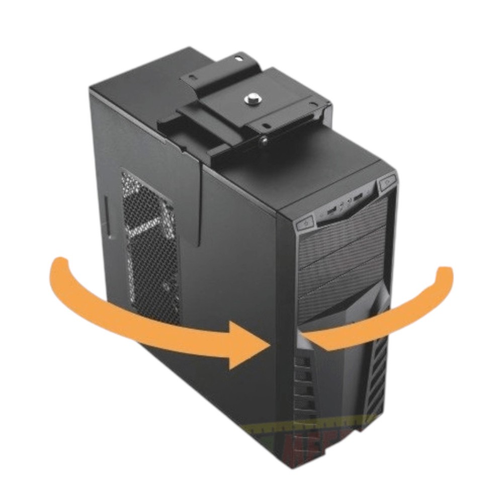 Держатель для системного блока Easy BLACK, чёрный матовый - 3