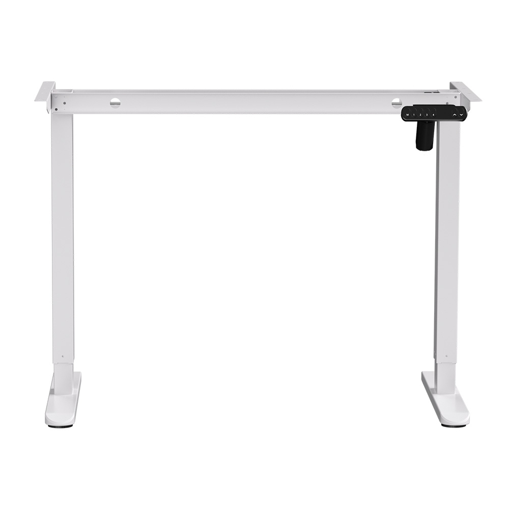 Стол с электроприводом WellDesk Basic 1200x675х18 белый/ясень шимо светлый (9191460+9197779) - 3