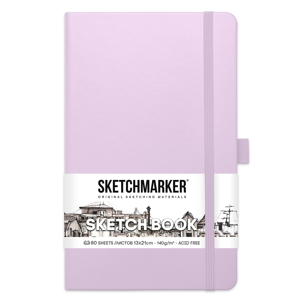 Скетчбук "Sketchmarker", 13x21 см
