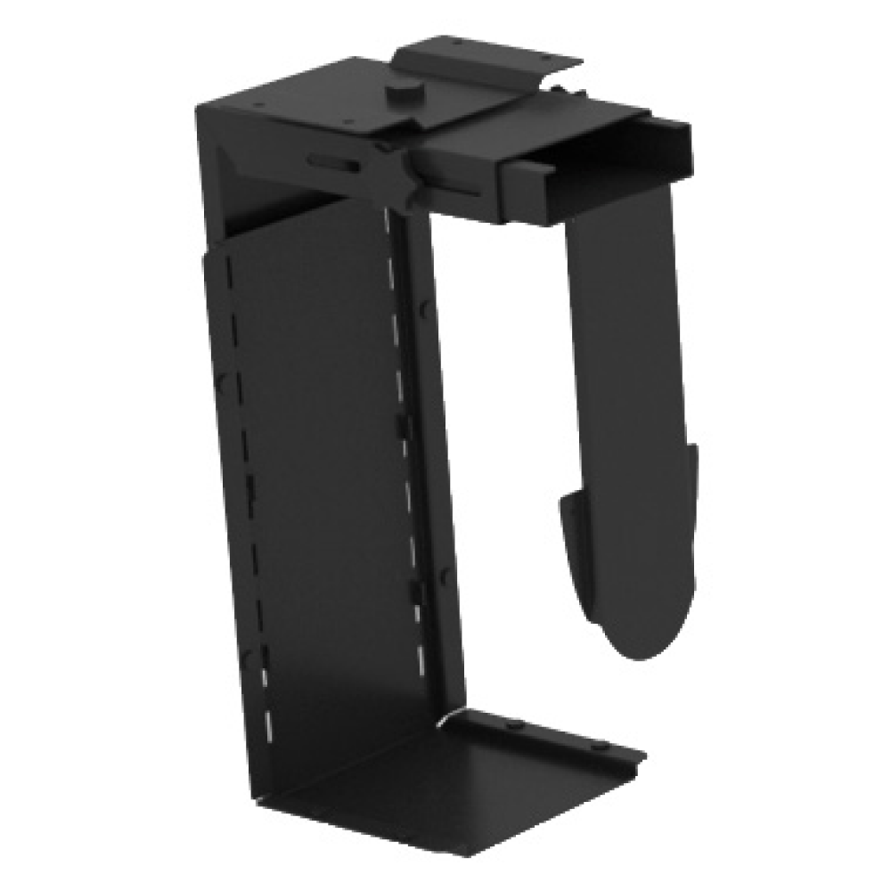 Держатель для системного блока AOKE "AK-MF08-BK", черный