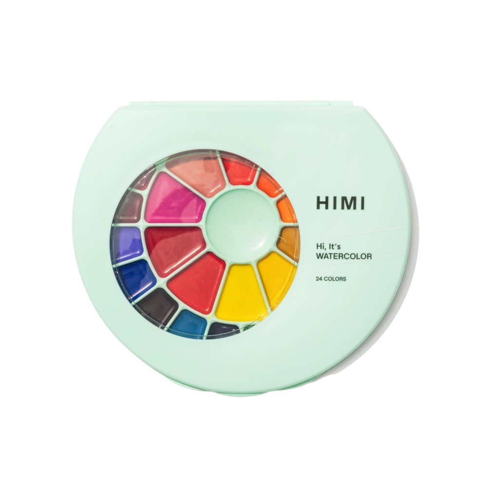 Краски акварельные "Himi", набор, 24 цвета