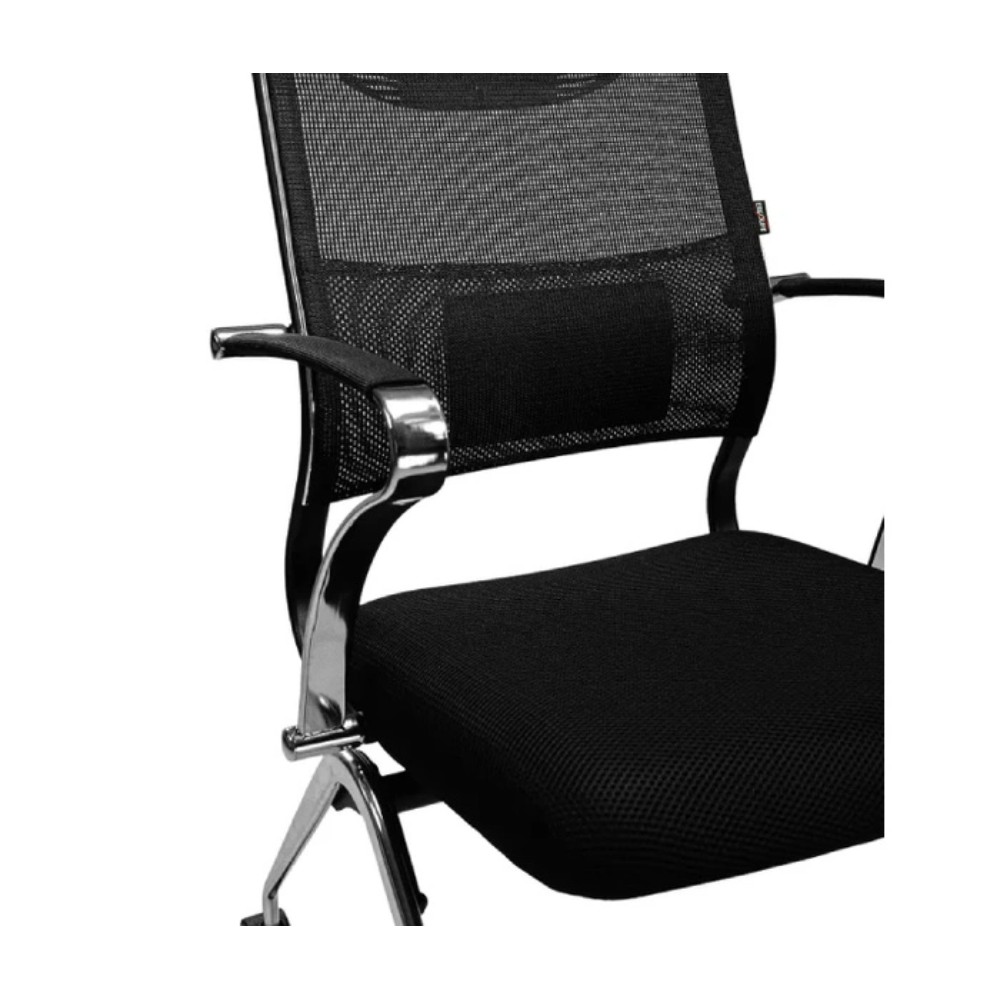 Кресло компьютерное ErgoLife Sit Air M4-290K, ткань, сетка, черный - 2