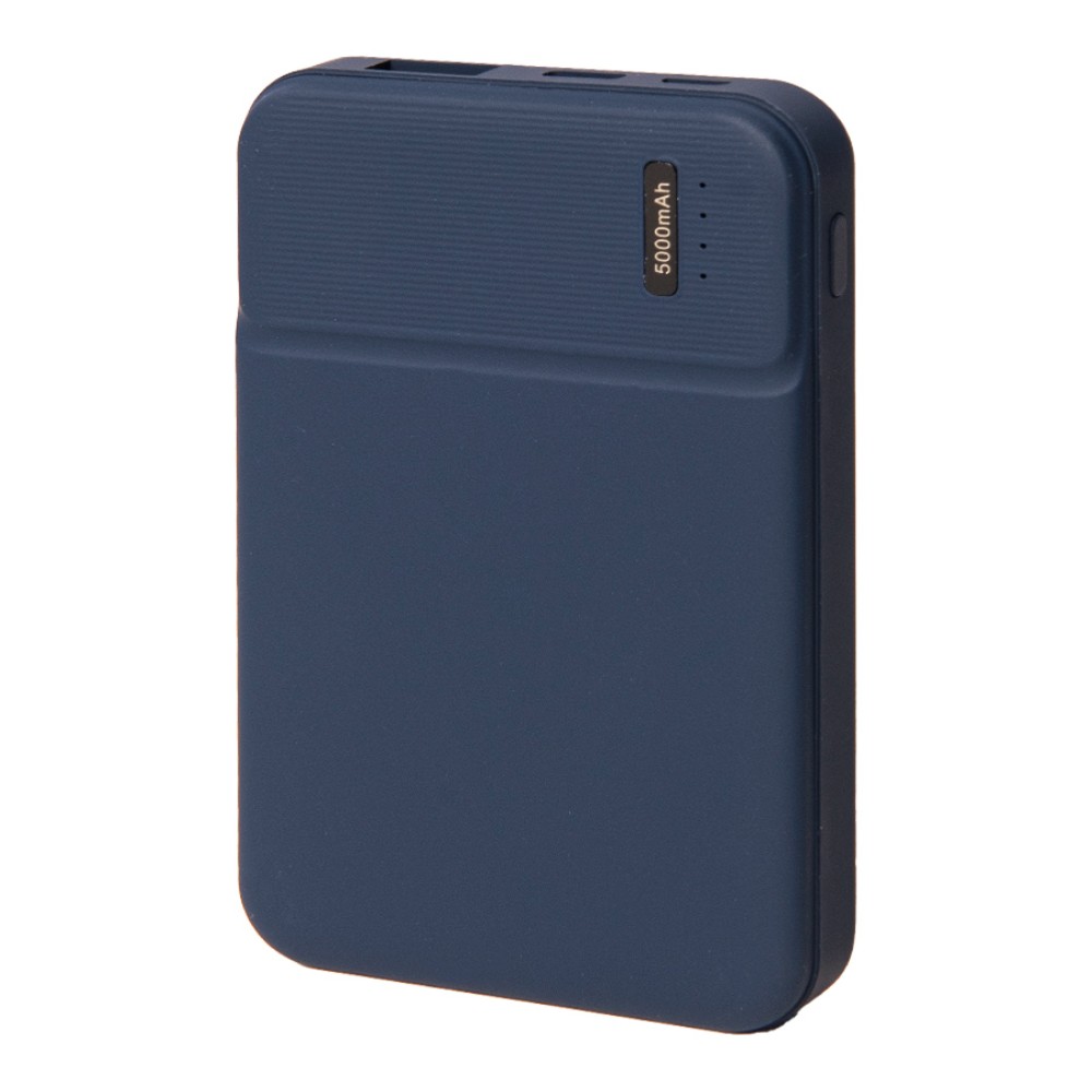Внешний аккумулятор Power Bank "Flash 5", 5000 mAh, синий