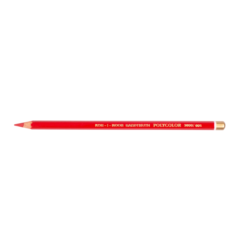 Карандаш цветной Koh-I-Noor "Polycolor 3800", 601 алый