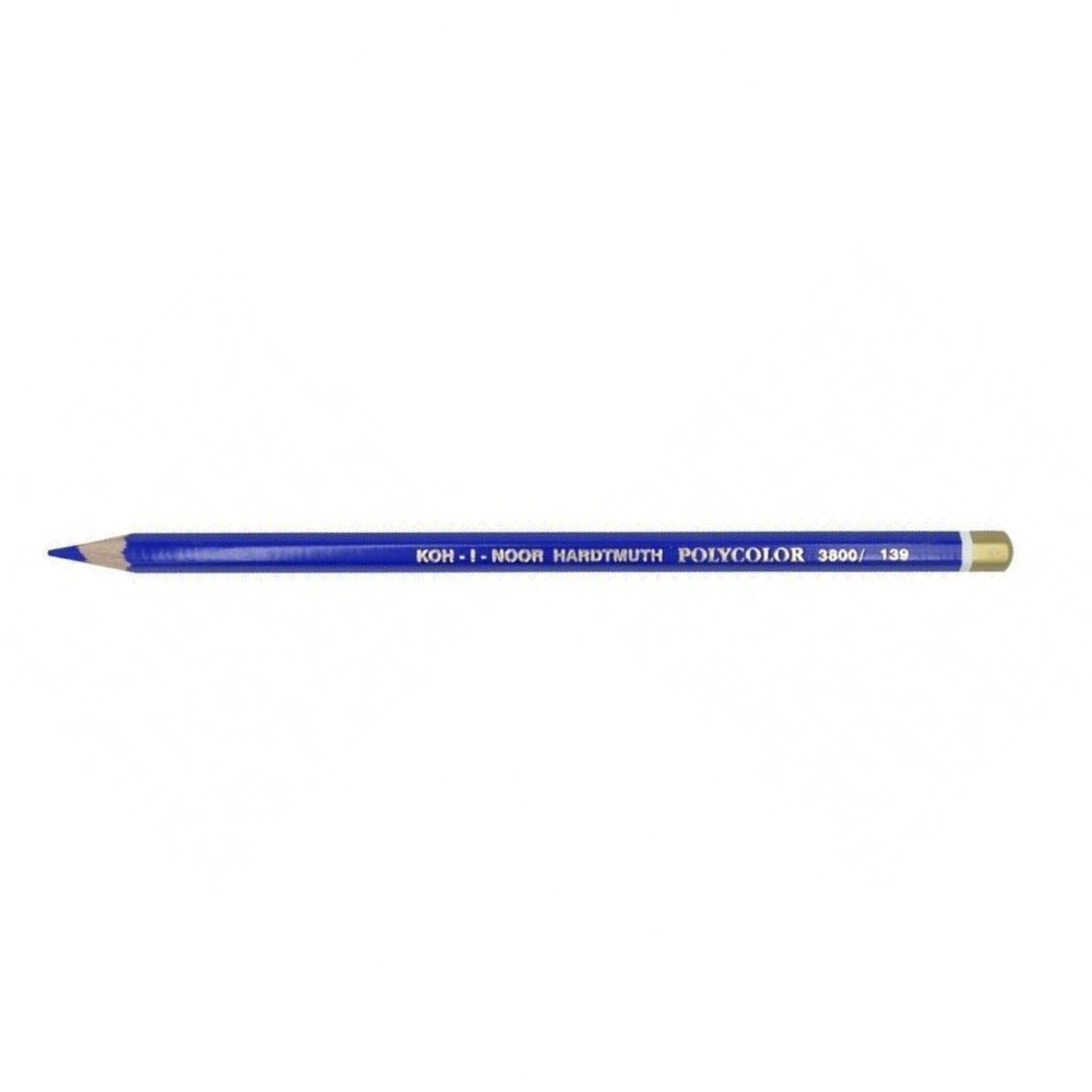 Карандаш цветной Koh-I-Noor "Polycolor 3800", 139 кобальт синий светлый