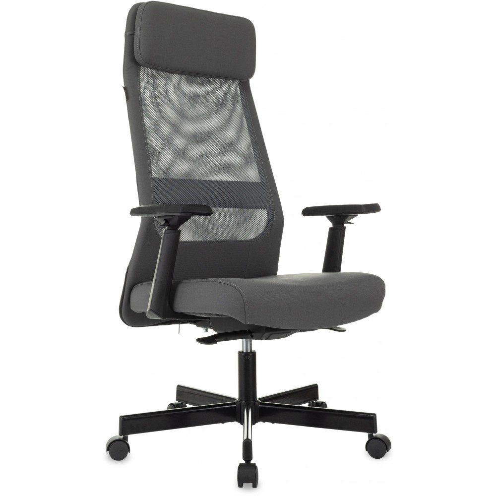 Кресло для руководителя Бюрократ T-995, серый