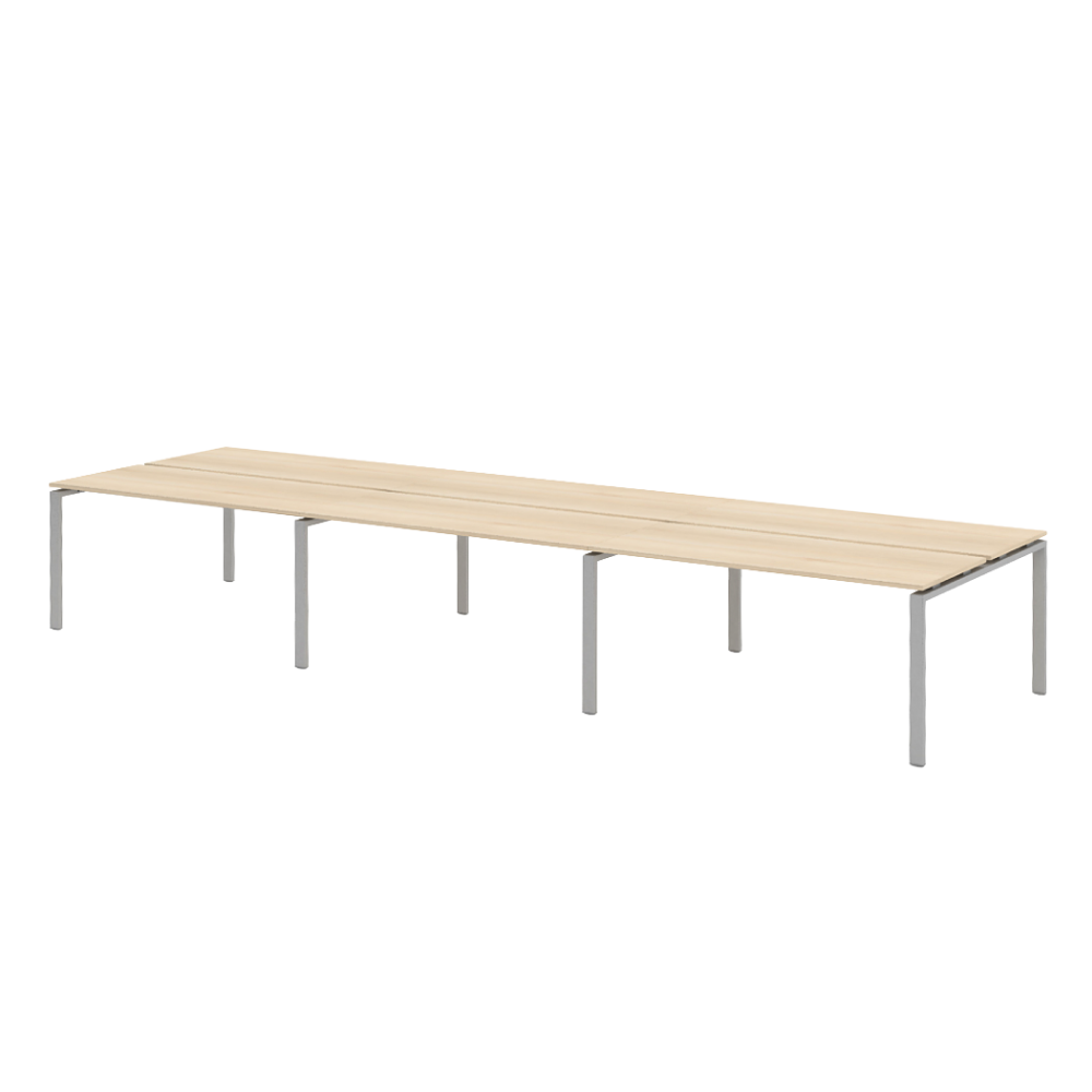 Коллекция Титан Бенч-система на 6 рабочих мест ТН312ТР-3х2+ТН312К-22