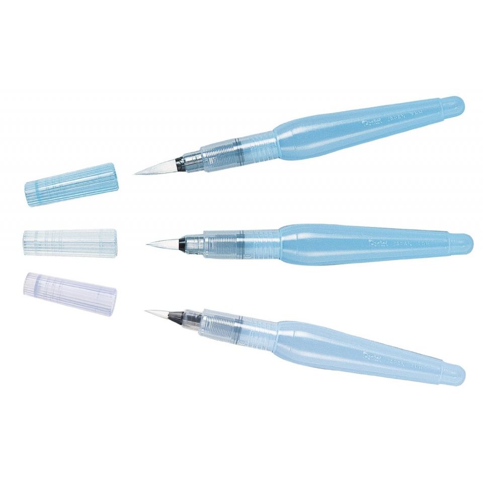 Кисть "Aqua Brush" средняя, голубой - 4