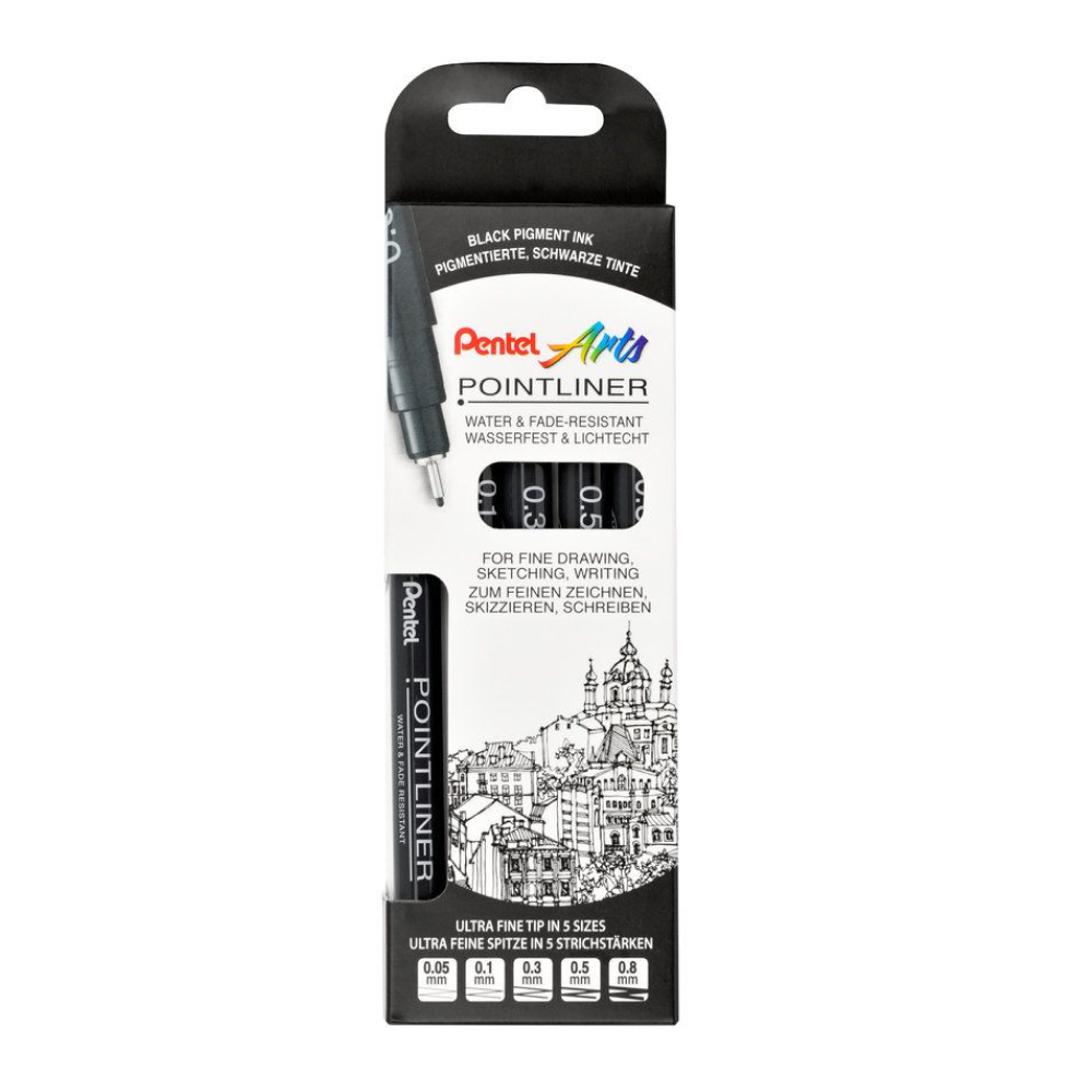 Набор ручек капиллярных "Pointliner"