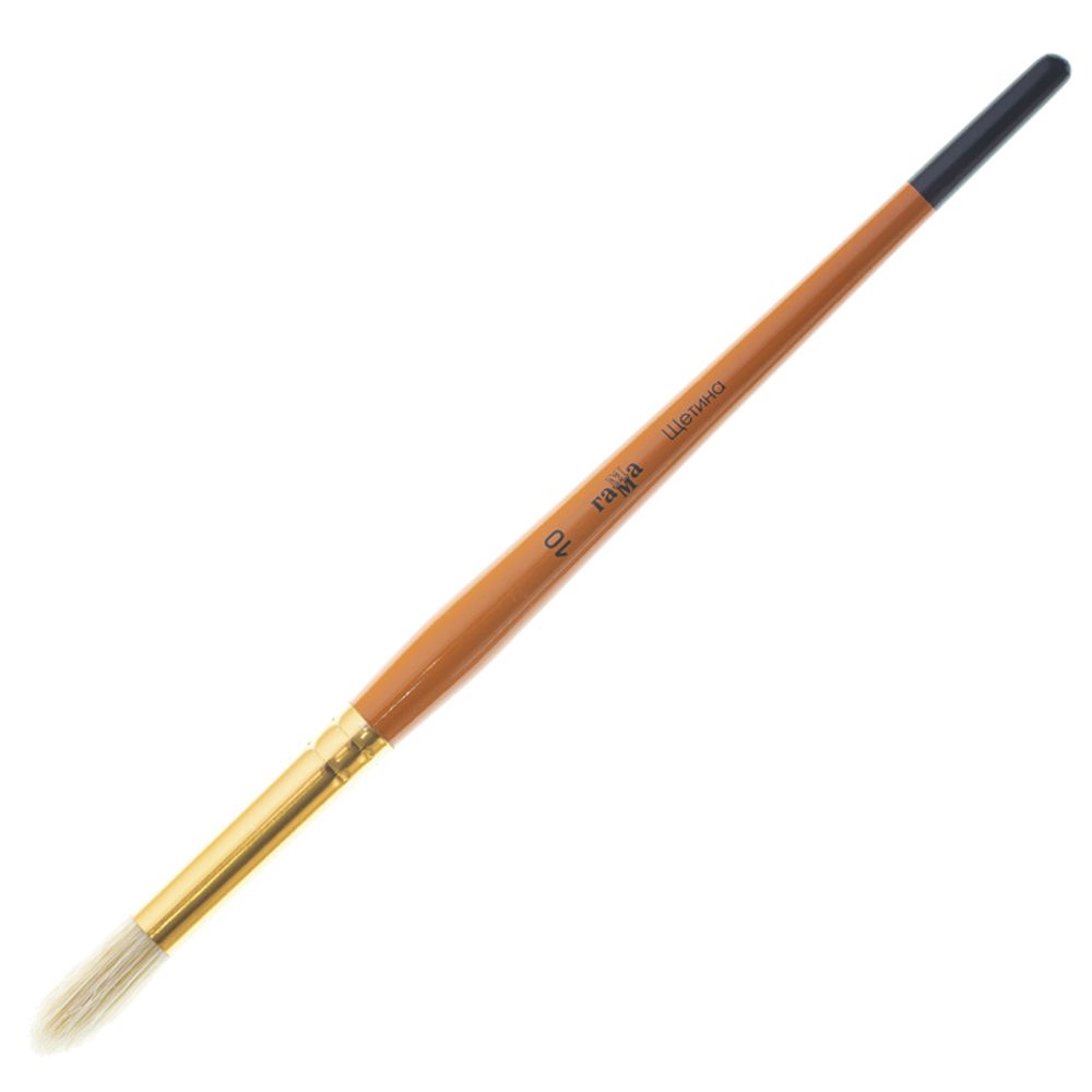 Кисть для рисования щетина, круглая