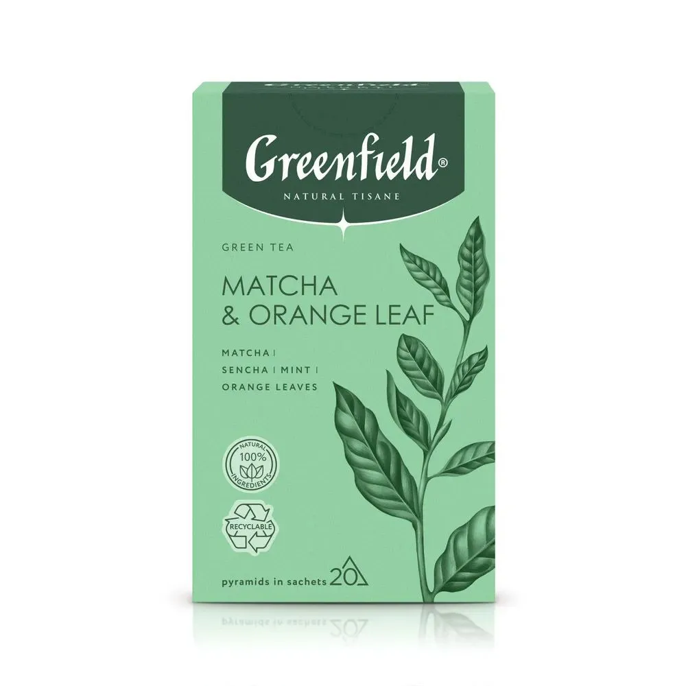 Чай "Greenfield" Tisane Matcha&Orange Leaf