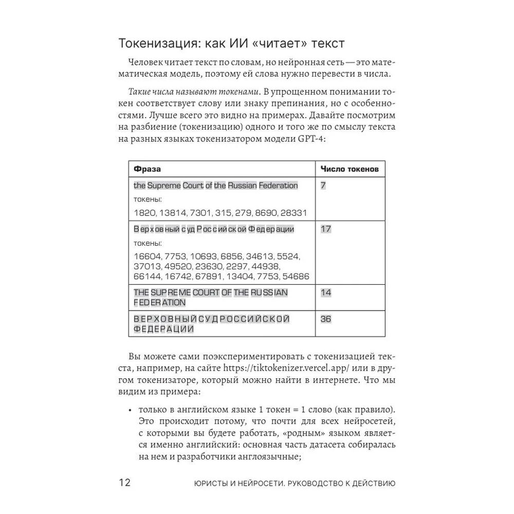Книга "Юристы и нейросети. Руководство к действию" - 13