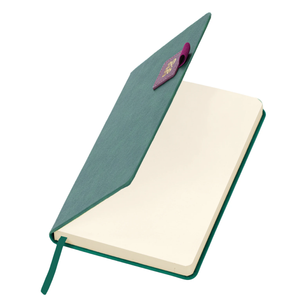 Ежедневник датированный "Accent", А5, 336 страниц, зеленый, 2026 - 2