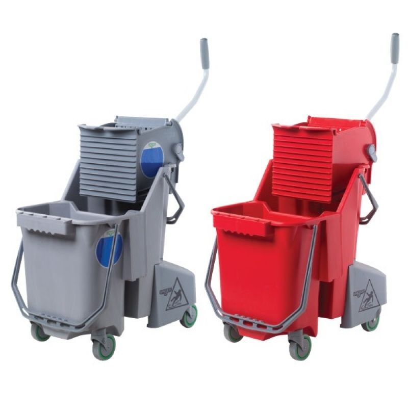 Тележка уборочная "SmartColor Combo" с корзиной