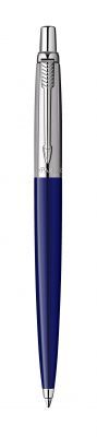 Ручка шариковая автоматическая "Parker Jotter Royal Blue CT", 1.0 мм, синий, серебристый, стерж. синий