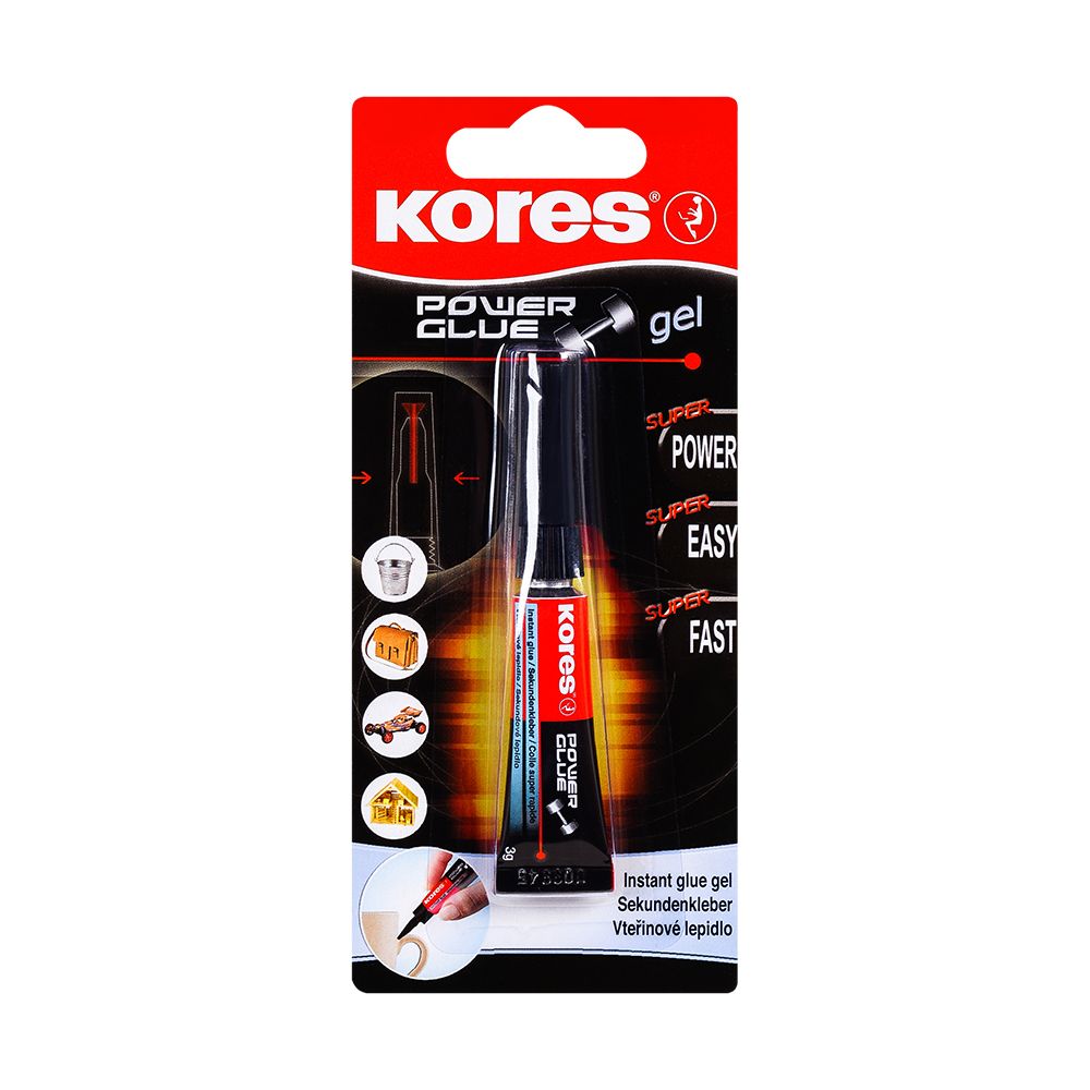 Супер-клей "Kores Powerglue GEL"