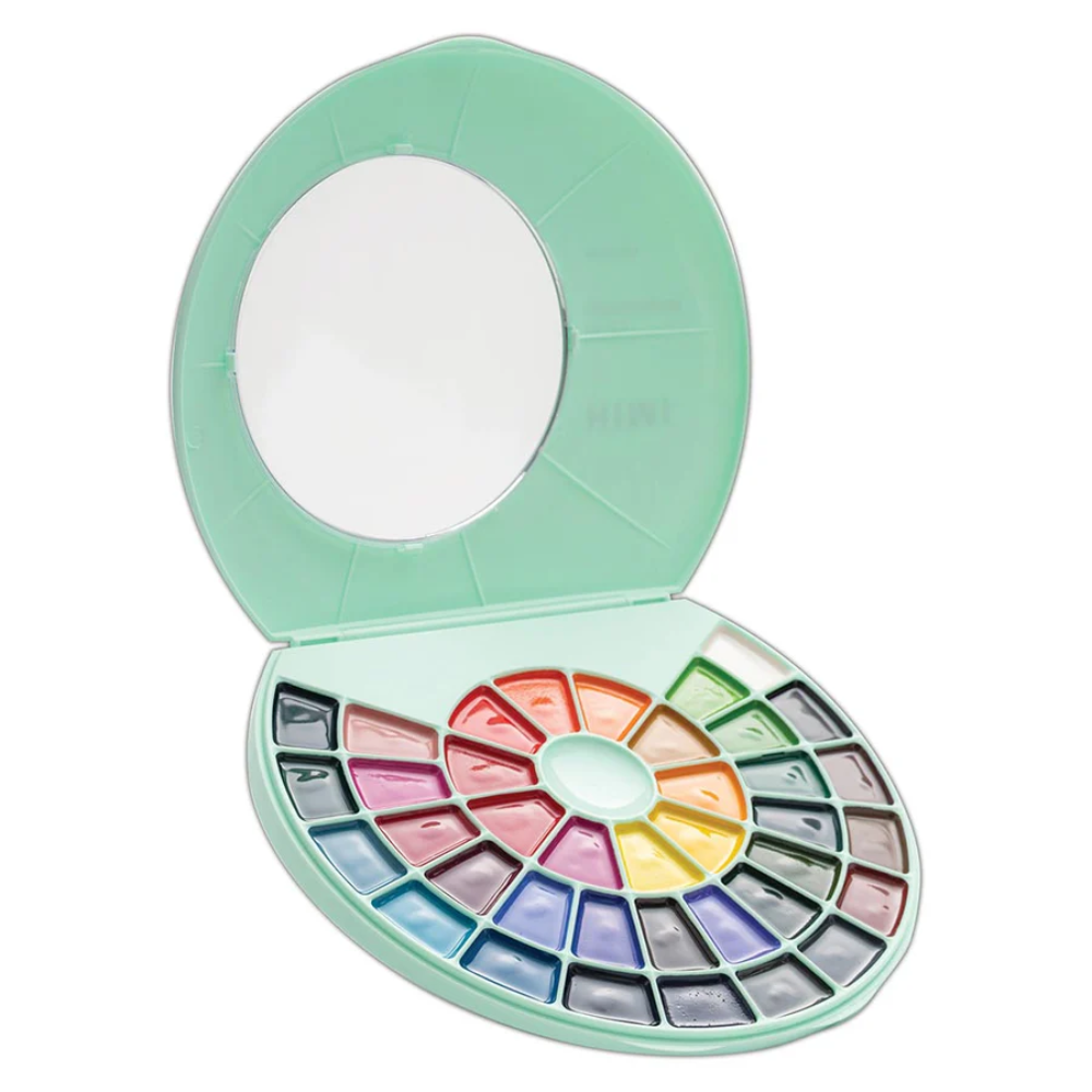 Краски акварельные "Himi", набор, 38 цветов