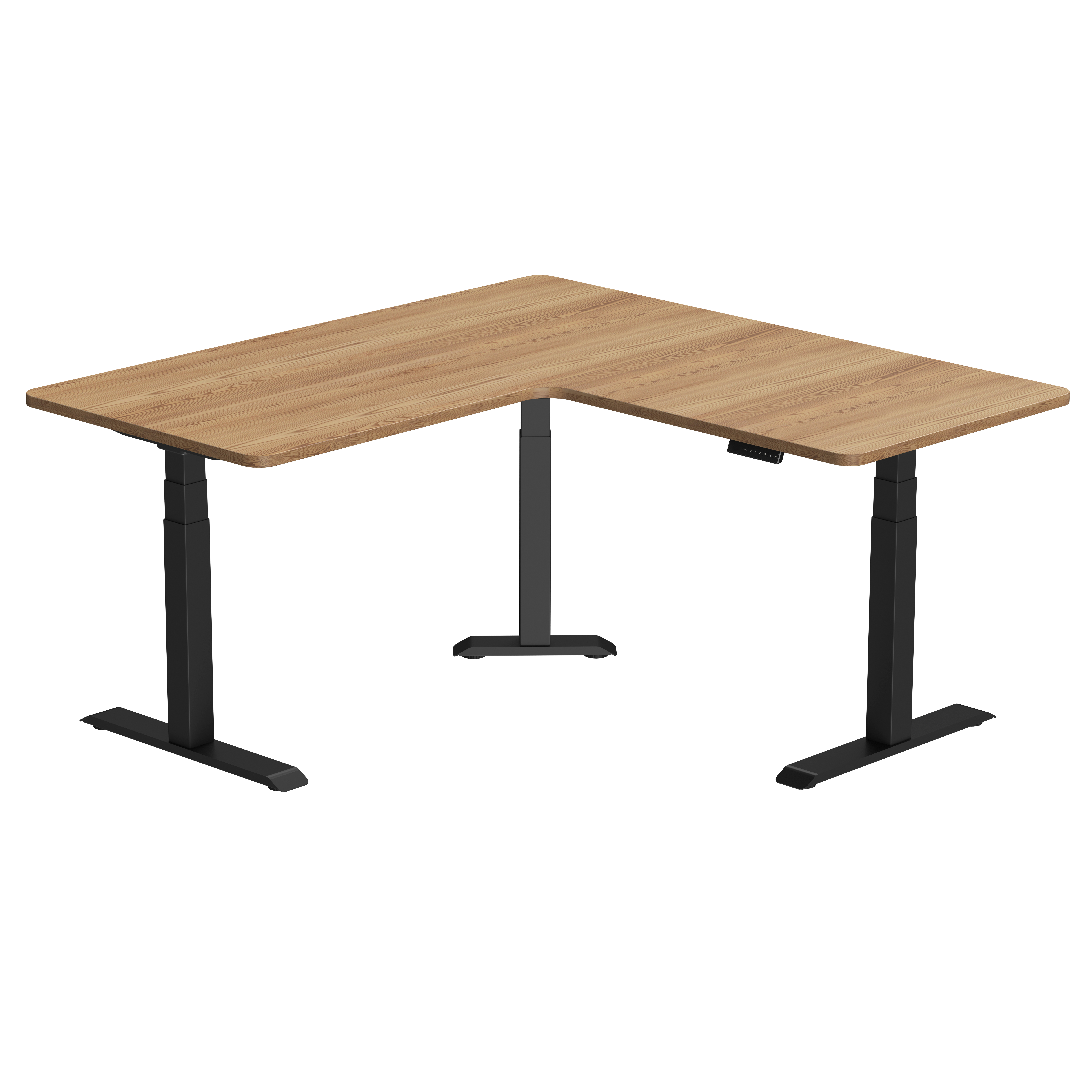 Каркас стола с электроприводом трехмоторный AOKE, Well Desk Wing Pro, черный (AK3YJYT-TYZF3-90/120/180 BK) - 8