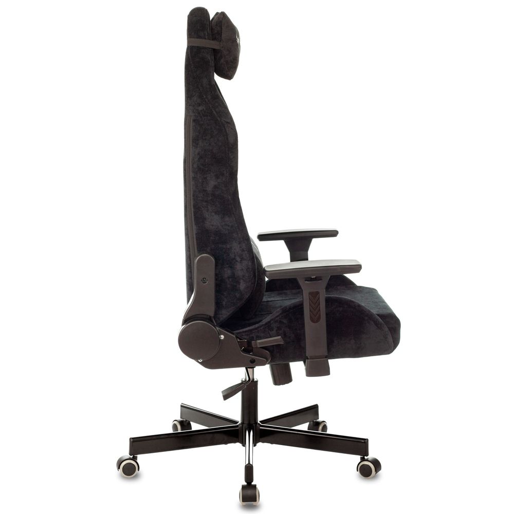 Кресло игровое Бюрократ Knight N1 Fabric, ткань, черный - 2