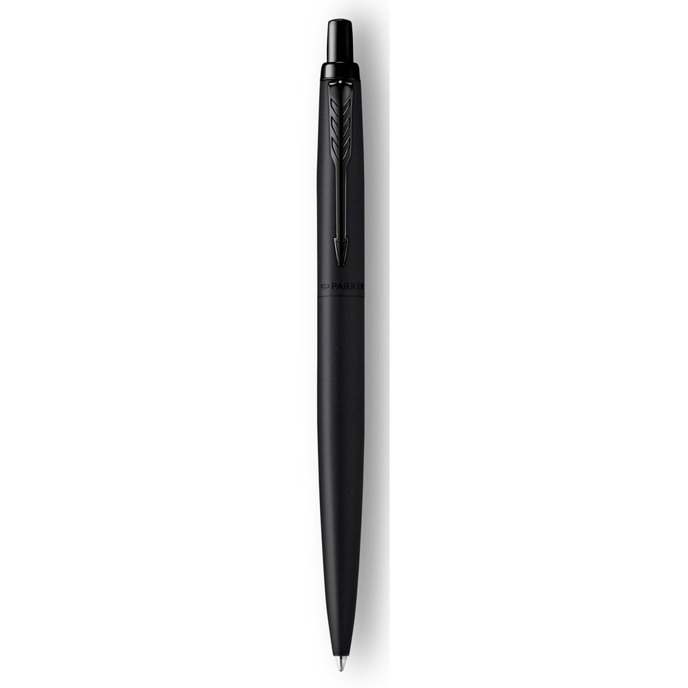 Ручка шариковая автоматическая Parker "Jotter Monochrome XL SE20", 1.0 мм, черный, стерж. синий