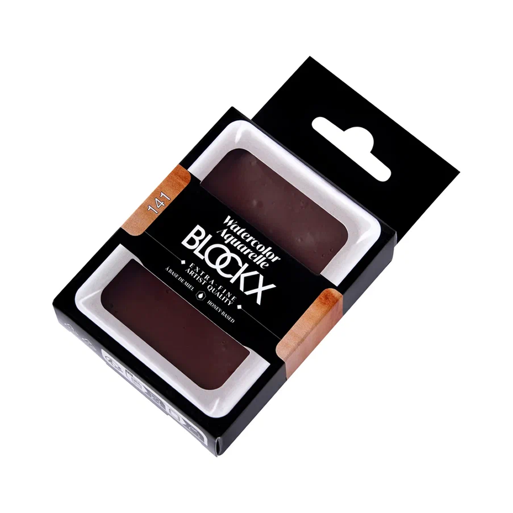 Краски акварельные "Blockx. Giant pan", 141 сиена жженая светлая, 18 мл., кювета - 2