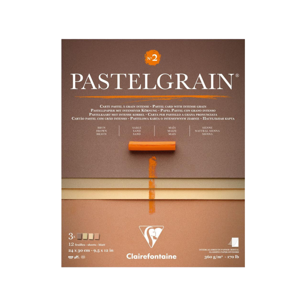 Блок бумаги для пастели "PastelGrain" №2